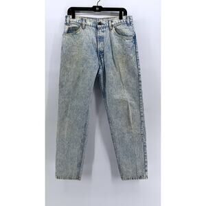 LEVI'S Men's Light Wash VIntage 575 Orange Tab Slim-Leg Jeans SZ 33X30